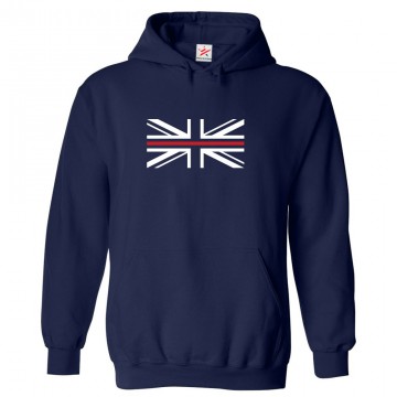 Union Jack Classic Unisex British Kids and Adults Pullover Hoodie
